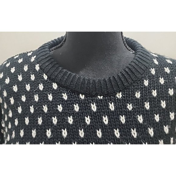 Vintage Lady Roi Polar Bear 80s Christmas Sweater Womens Acrylic Knit Size M - Picture 5 of 7